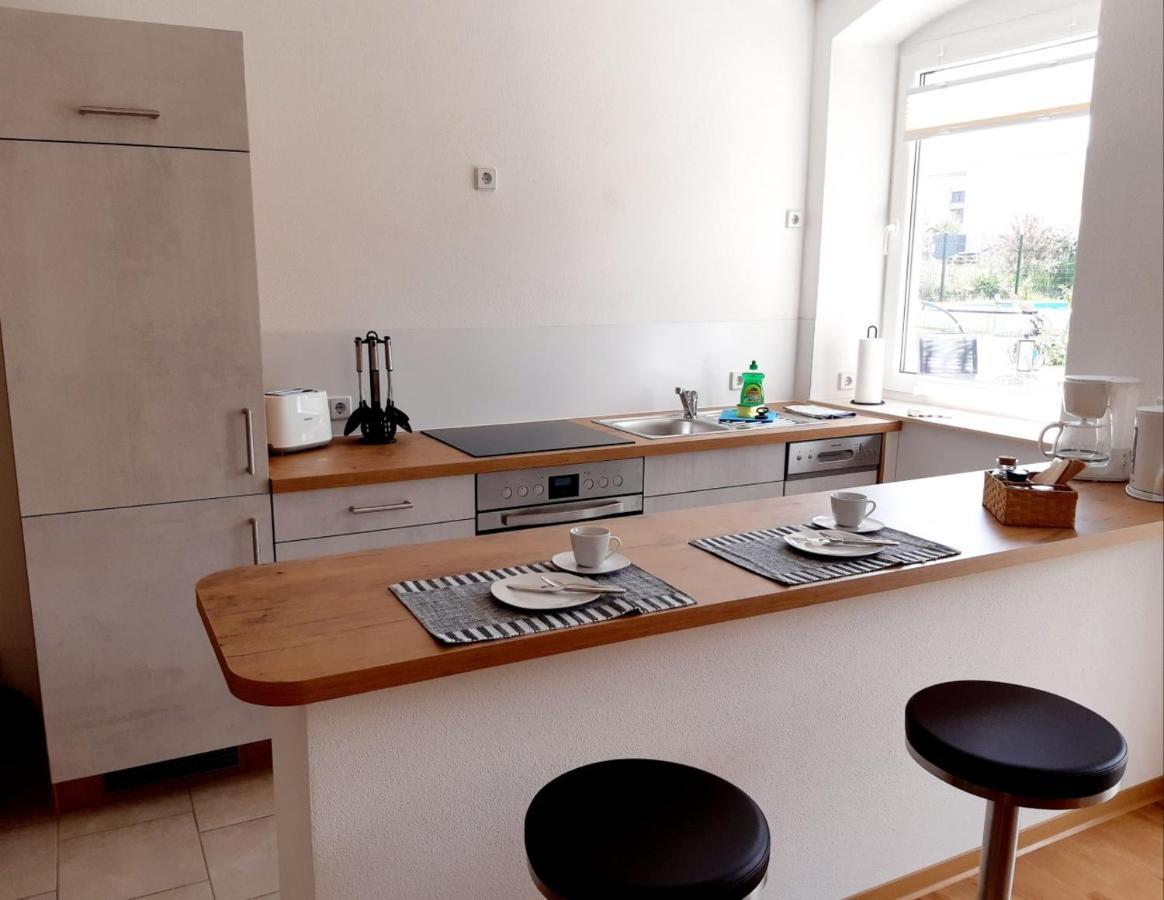 Stadtoase Geraeumige Gaestewohnungen Mit Balkon, Komfort, Modernitaet Und Ruhe, Fuer Monteure Geeignet, Free Wifi Frankenberg Eksteriør bilde